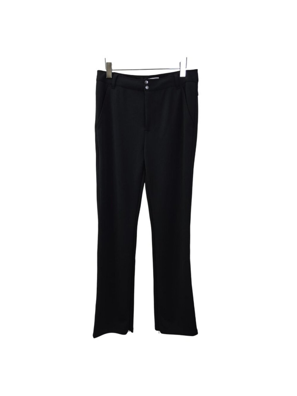 By Anthropologie High Rise Zip Ankle Dress Pants Size Medium Tall